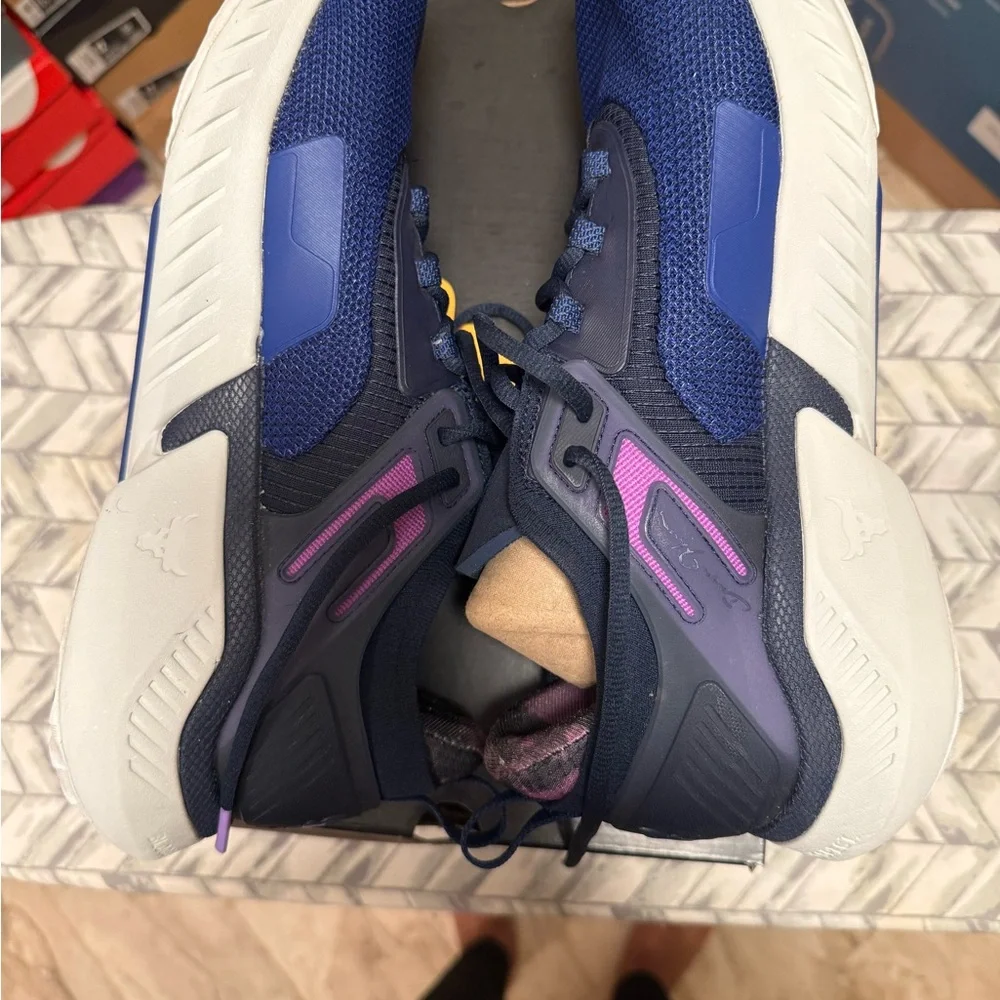 Under Armour Project Rock Navy Sneakers - Picture 3 of 5